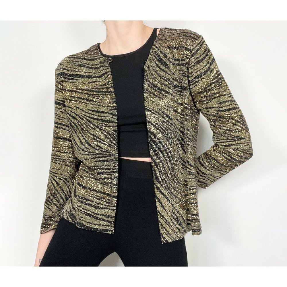 Vintage Mandy Evans sparkly cardigan